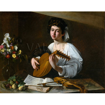 РЕПРОДУКЦИИ НА КАРТИНИ Свирещият на лютня (1595)